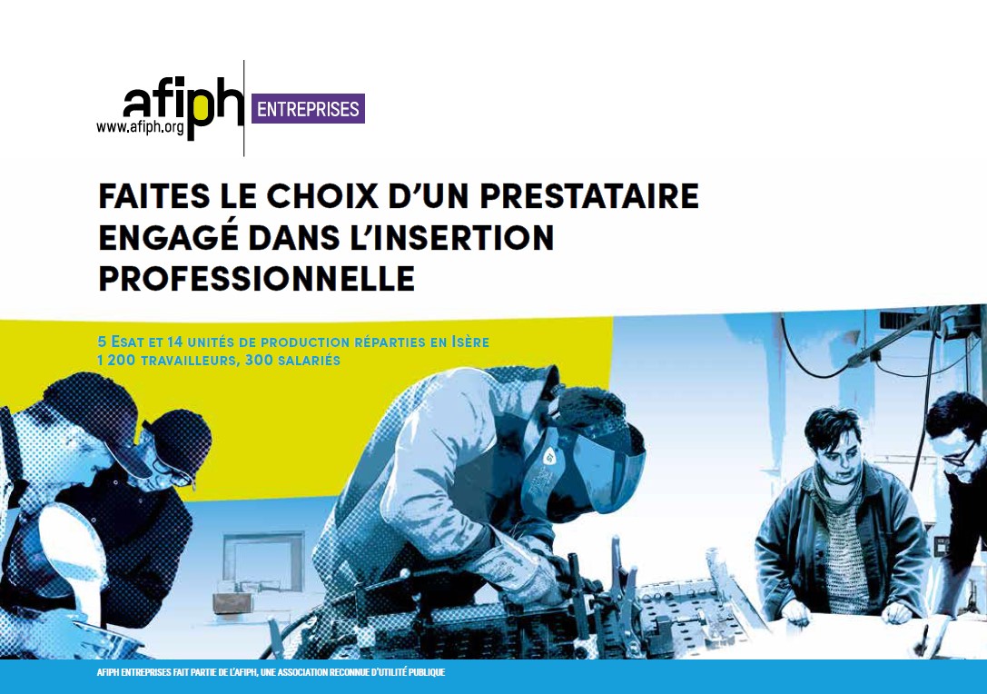 Plaquette commerciale Afiph Entreprises