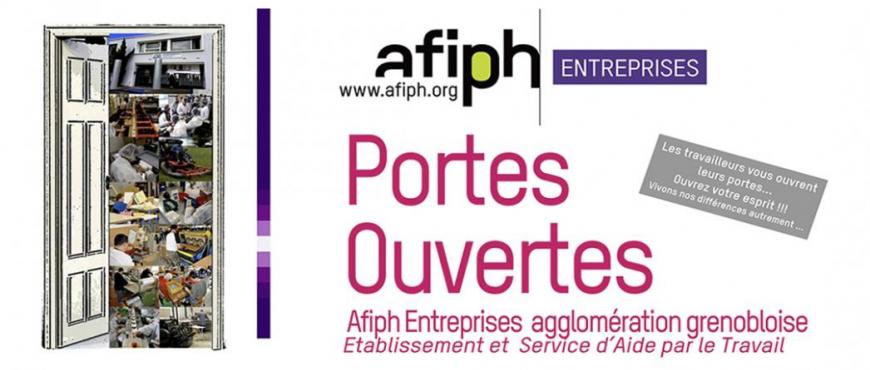 PORTES OUVERTES ESAT AFIPH ENTREPRISES GRENOBLE ISERE HANDICAP